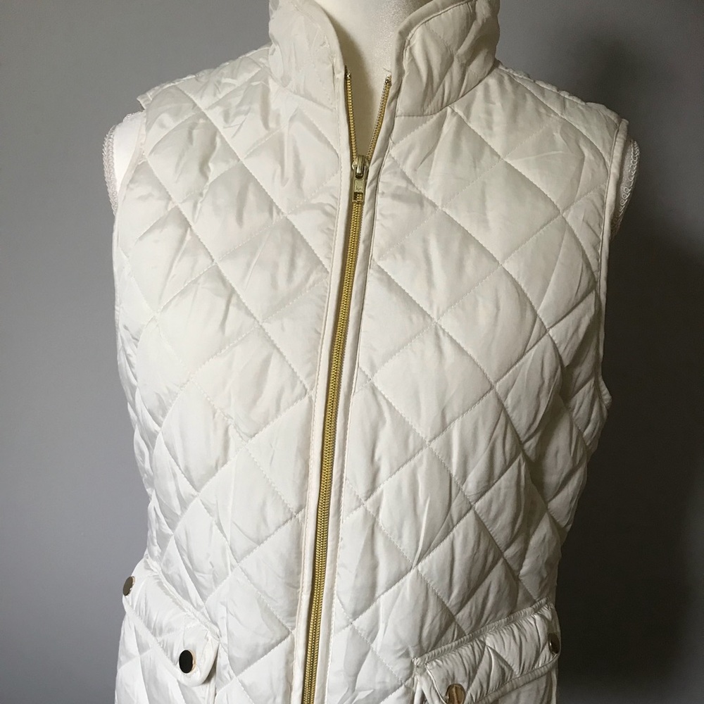 St John’s Bay quilted vest size medium